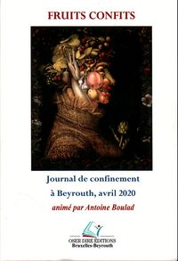 غلاف Journal de confinement a Beyrouth, avril 2020