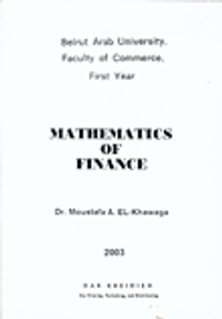 MATHEMATICS OF FINANCE