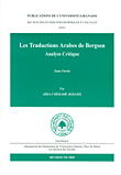 Les Traductions Arabes de Bergson