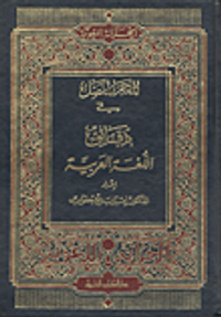 غلاف المعجم المفصل في دقائق اللغة العربية