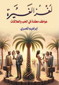 غلاف لغز الغيرة " عواطف معقدة في الحب والعلاقات "