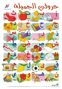 لوحة حروفي الجميلة