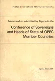 غلاف Conference of sovereigns and heads of state of opec member countries