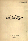 غلاف كتاب معنى النكبة مجدداً