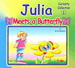 غلاف كتاب Julia, Meets a Butterfly
