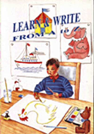 غلاف كتاب LEARN & WRITE FROM A to Z