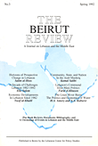 غلاف كتاب The Beirut Review No.3