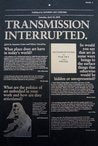 غلاف كتاب Transmission Interrupted
