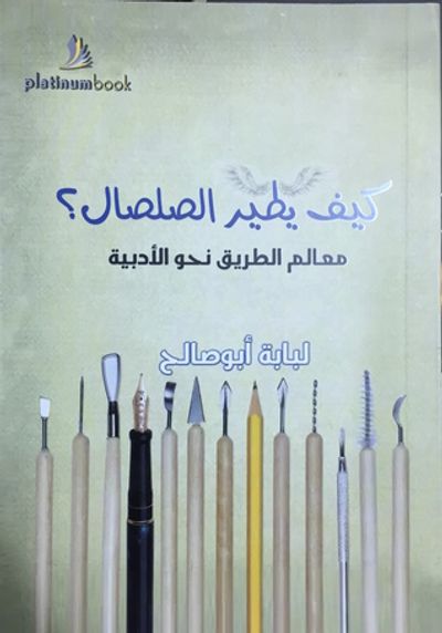 غلاف كتاب كيف يطير الصلصال 