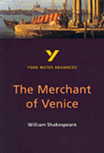 غلاف كتاب Merchant of Venice