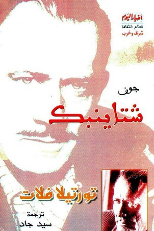 غلاف كتاب تورتيلا فلات