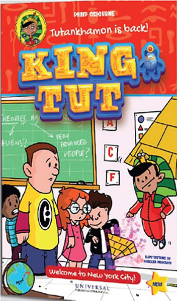 غلاف كتاب King Tut - Welcome to new york city !