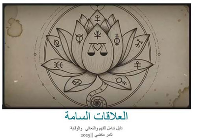 غلاف كتاب العلاقات السامة ؛ دليل شامل للفهم والتعافي والوقاية