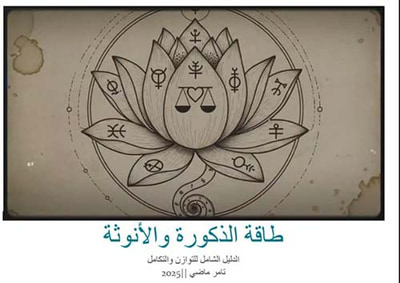 غلاف كتاب طاقة الذكورة والأنوثة ؛ الدليل الشامل للتوازن والتكامل
