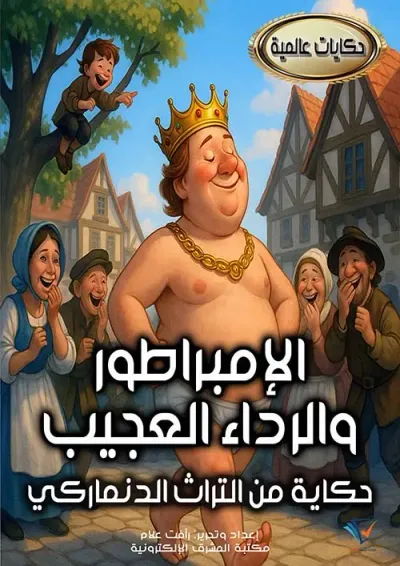 غلاف كتاب الإمبراطور والرداء العجيب ؛ حكاية من التراث الدنماركي