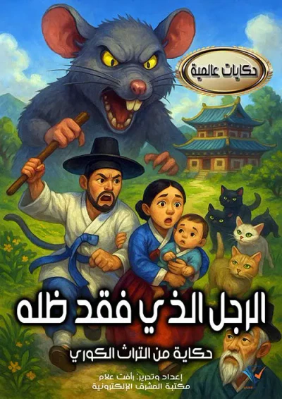غلاف كتاب الرجل الذي فقد ظله ؛ حكاية من التراث الكوري