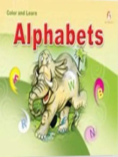 غلاف كتاب Color and Learn - Alphabets
