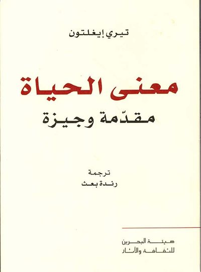 غلاف كتاب معنى الحياة ؛ مقدمة وجيزة
