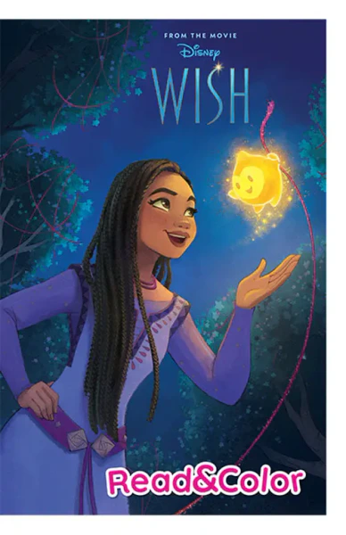غلاف كتاب Read & Color - Wish