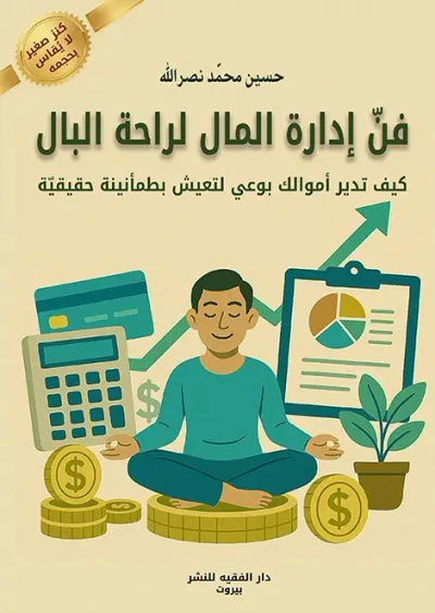 غلاف كتاب فن إدارة المال لراحة البال ؛ كيف تدير أموالك بوعي لتعيش بطمأنية حقيقية