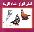 غلاف كتاب أشهر أنواع حمام الزينة