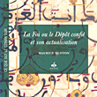 غلاف كتاب La Foi ou le Depot confie et son actualisation