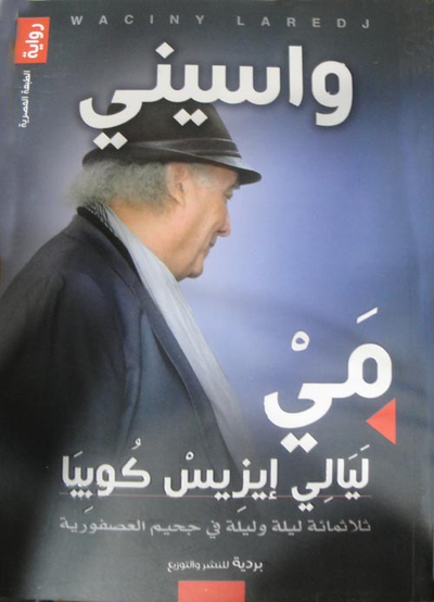 غلاف كتاب مي "ليالي إيزيس كوبيا" 
"ثلاثمائة ليلة وليلة في جحيم العصفورية"