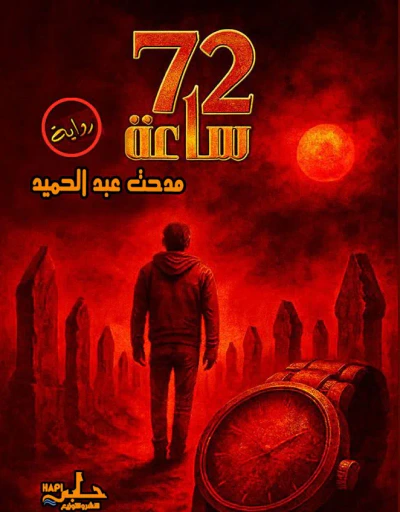 غلاف كتاب 72 ساعة