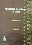 غلاف كتاب political and social thought in africa