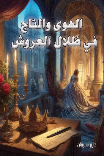غلاف كتاب الهوى والتاج في ظلال العروش